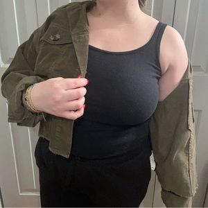 Cropped forever 21 light jacket!
